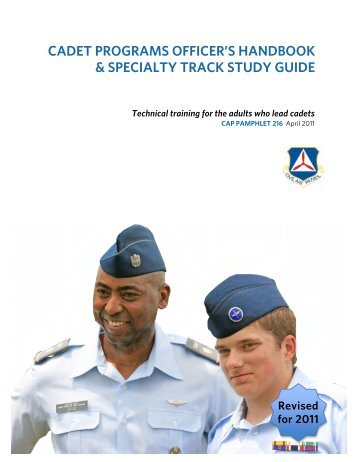 the Cadet Programs Officer's Handbook! - Civil Air Patrol