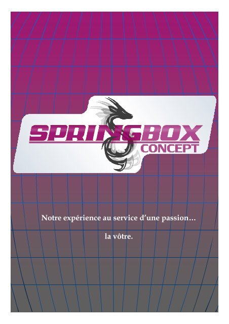 en cliquant ici - SPRINGBOX CONCEPT