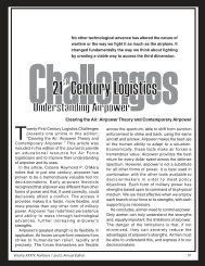 Clearing the Air: Airpower Theory and Contemporary Airpower