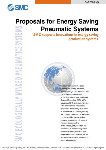 SMC ECOLOGICALLY MINDED PNEUMATICS SYSTEMS - Steven