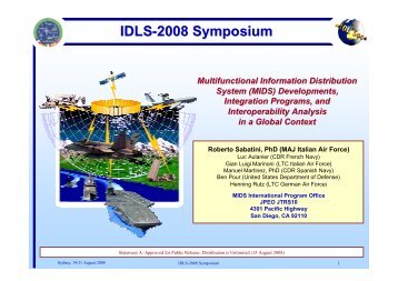 IDLS-2008 Symposium