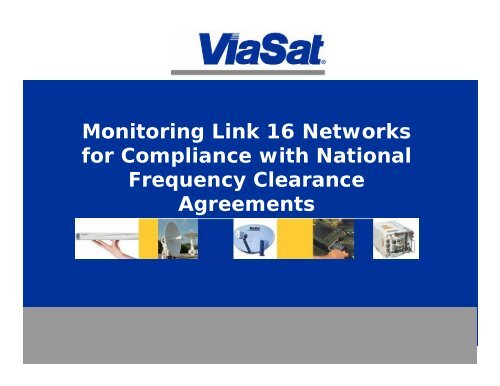 Monitoring Link 16 Networks for Compliance with National ... - MilCIS