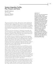 Systems Integration Facility: Past, Present, and Future - Spawar