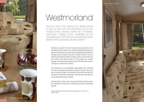 WILLERBY Westmorland brochure.pdf - Park Holidays UK