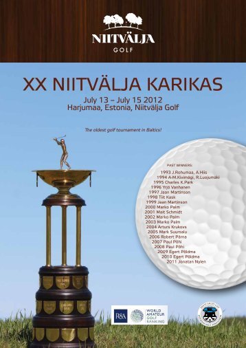 XX NIITVÄLJA KARIKAS - Niitvälja Golf