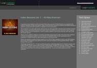 Indian Sessions Vol. 1 – KV Bala Krishnan Tech Specs - Loopmasters