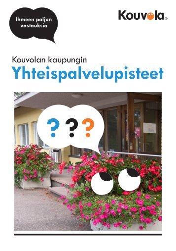 Yhteispalvelun esite - Kouvola