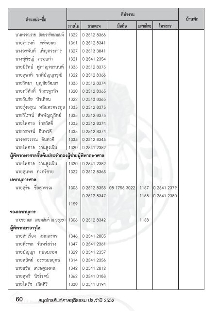 หน้า 1.indd - ศาลยุติธรรม