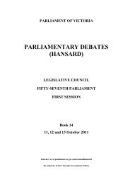 Book 14 - Parliament of Victoria