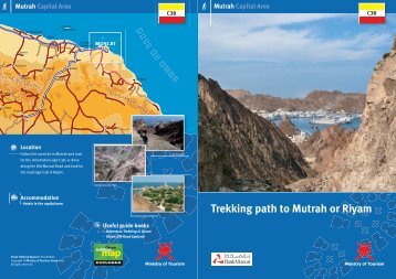 Trekking path to Mutrah or Riyam - Oman Ministry of Tourism