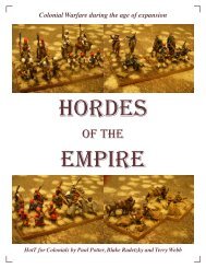 Hordes of the Empire (HotE) - Fanaticus