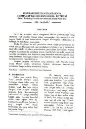 Sekularisme dan Dampaknya terhadap Kehidupan Sosial di Turki