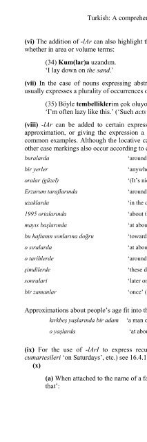 Turkish: A Comprehensive Grammar