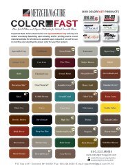 Appleton Wool Color Chart