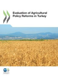 Evaluation of Agricultural Policy Reforms in Turkey - OECD Online ...