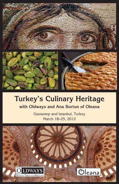 Turkey's Culinary Heritage - Oldways