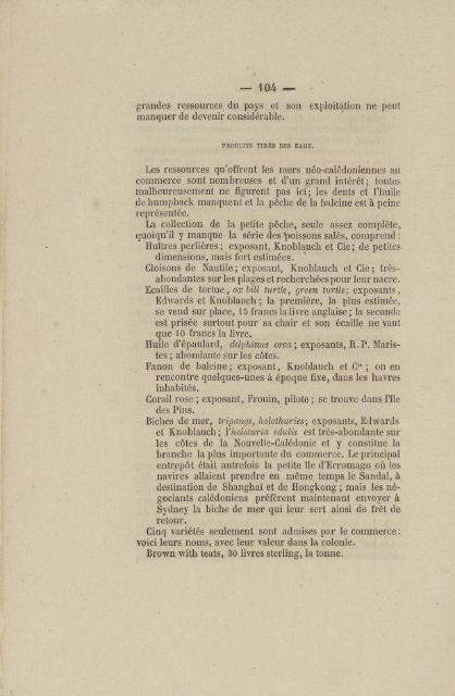 Catalogue des produits des colonies françaises envoyés à ... - Manioc