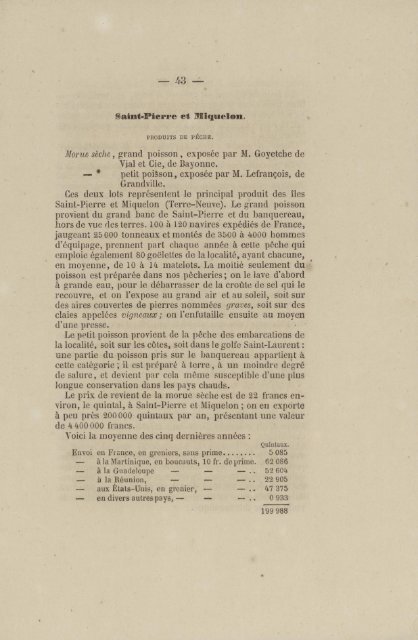 Catalogue des produits des colonies françaises envoyés à ... - Manioc