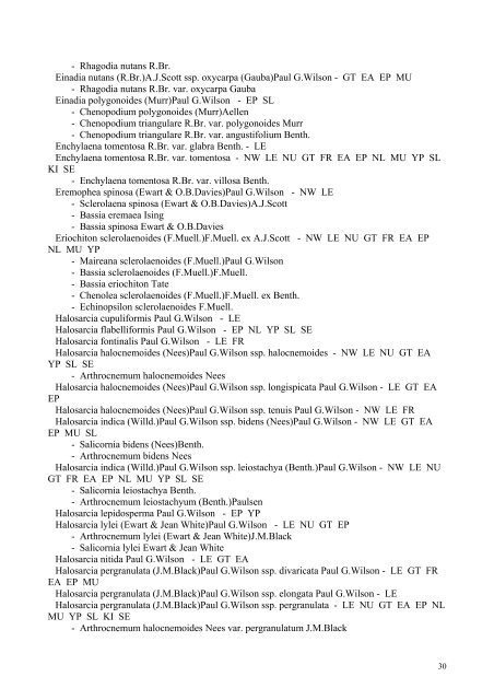 From: Bill Barker 82229303 [bbarker@deh - Electronic Flora of ...