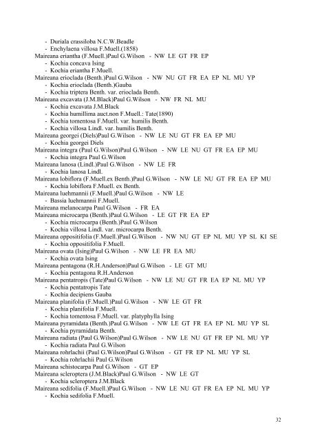 From: Bill Barker 82229303 [bbarker@deh - Electronic Flora of ...