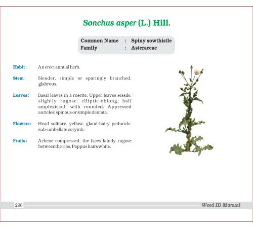 Family - Indian Society of Weed Science