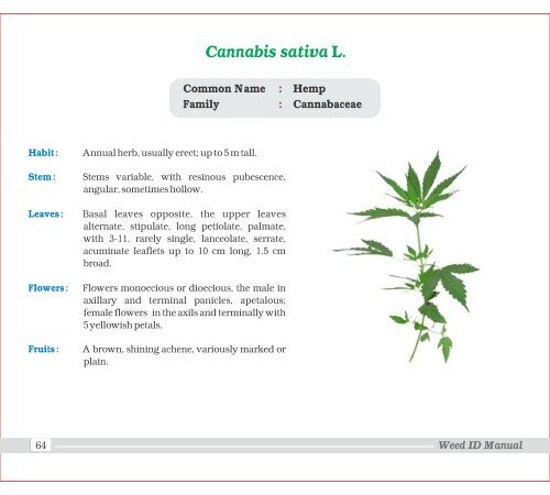 Family - Indian Society of Weed Science