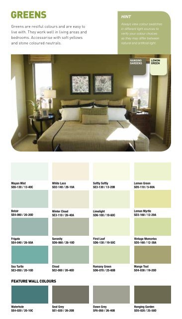 INTERIOR SOLVER COLOURS - Solver Paints