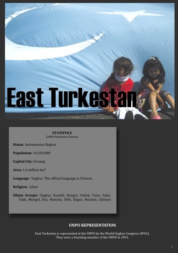 Member Profile East Turkestan, August 20 2009.pub - UNPO