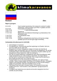 Rusland Elev - Klimakaravanen