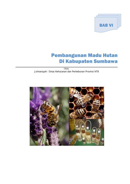 Pembangunan Madu Hutan Di Kabupaten Sumbawa - Departemen ...