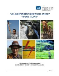 fuel independent renewable energy â€œiconic islandâ€ - Hivos