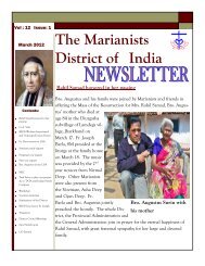 newsletter - The Marianists