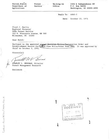 Establishment Record for the Larue Pine Hills - Otter - Northern ...
