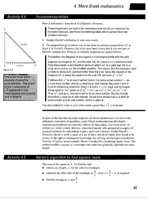 history of mathematics - National STEM Centre