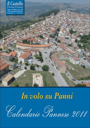 12sabato - Il Castello il giornale dei pannesi