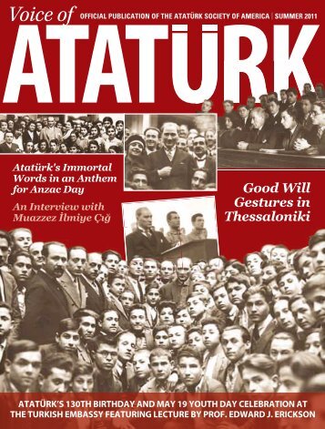 Good Will Gestures in Thessaloniki - Ataturk Society of America