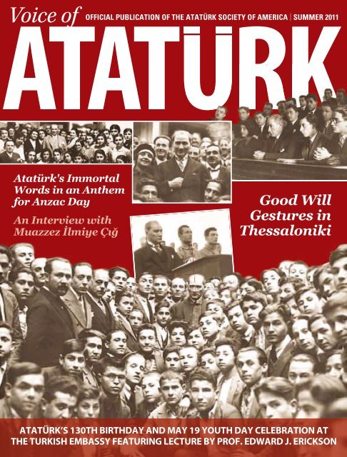 Good Will Gestures in Thessaloniki - Ataturk Society of America