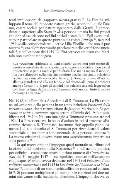 Giorgio La Pira-Jacques Maritain: dialogo per un - Edizioni Studium