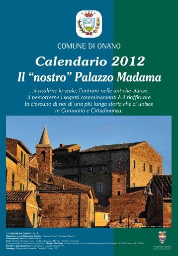 Download Calendario 2012 (.pdf 1424kb) - Comune di Onano