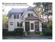 CHARLES ALDEN SELTZER HOUSE 30095 Lorain ... - E-Gov Link