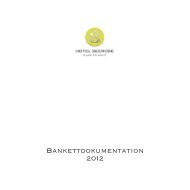 Bankettdokumentation 2012 - Hotel Seerose
