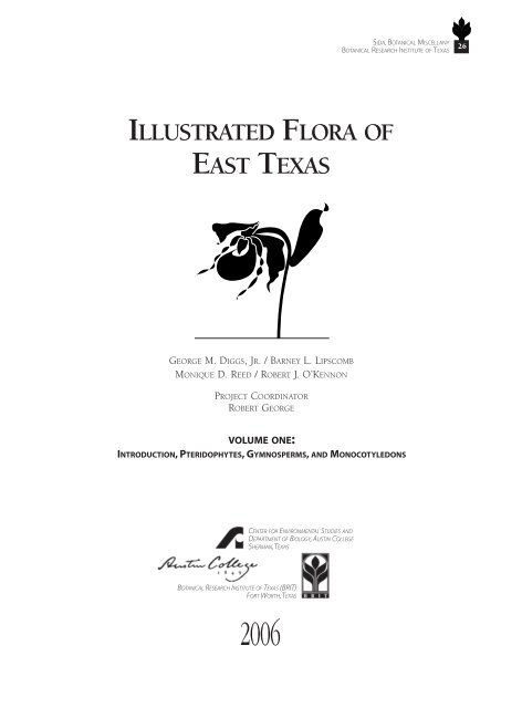 ILLUSTRATED FLORA OF EAST TEXAS - Brit - Botanical Research ...