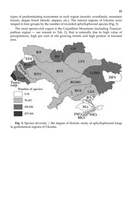 Annotated checklist of aphyllophoroid fungi of Ukraine