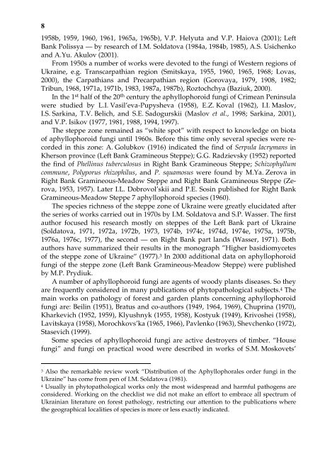 Annotated checklist of aphyllophoroid fungi of Ukraine