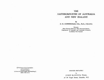 The Gasteromycetes of Australia and New Zealand. - MykoWeb