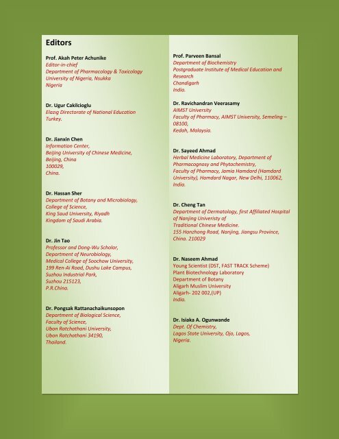 Download Complete Issue - Academic Journals