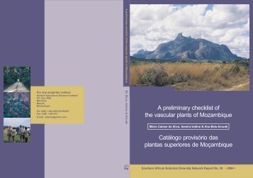 A preliminary checklist of the vascular plants of ... - SABONET