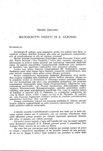 II/331-352 - Sant'Alfonso e dintorni