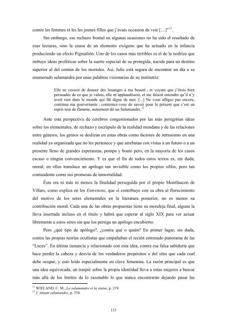 texto y sociedad en las letras francesas y francófonas