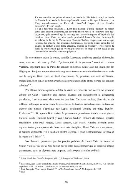 texto y sociedad en las letras francesas y francófonas